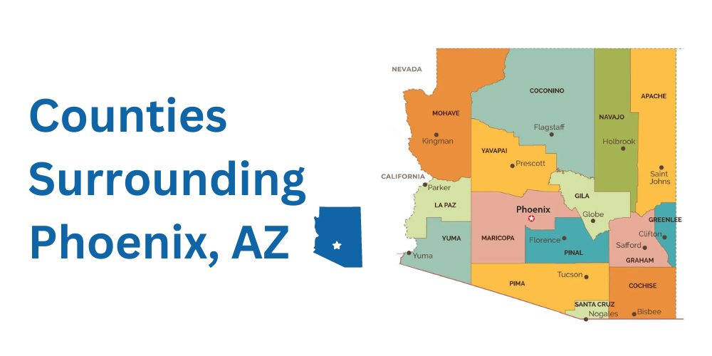 counties surrounding phoenix, AZ that we serve for heating and cooling services